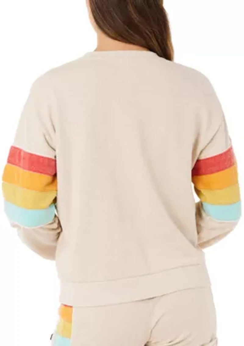 Surf Revival Relaxed Fit Crew Neck Sweatshirt