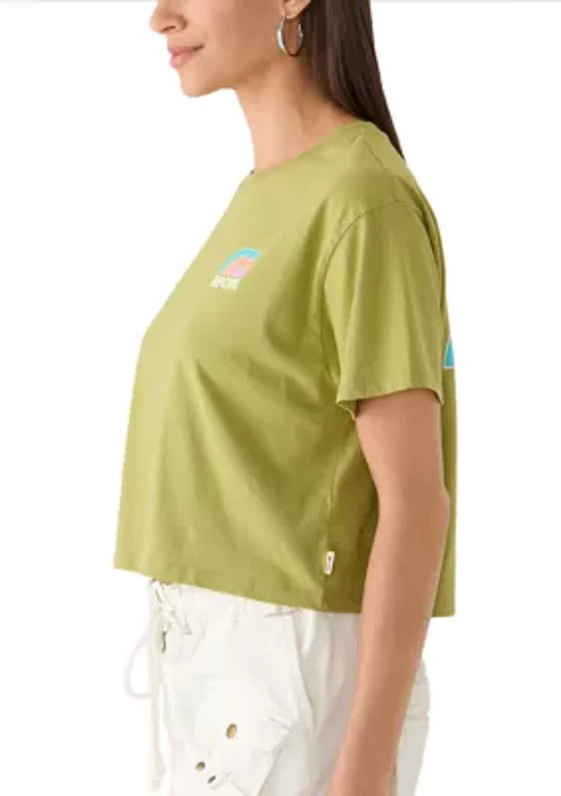 Women's Surf Cropped Graphic Shirt