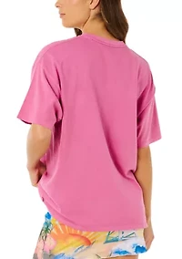 Women's Hayley Oversized Fit Short Sleeve Graphic T-Shirt