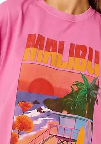 Women's Hayley Oversized Fit Short Sleeve Graphic T-Shirt