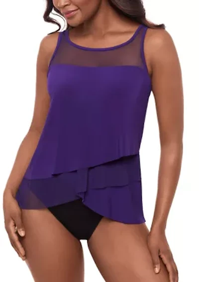 Illusionists Swim Tankini Top