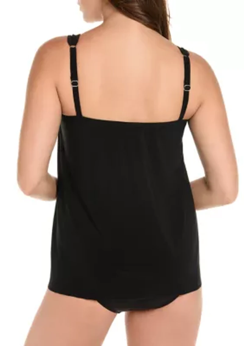 Illusionists Swim Tankini Top