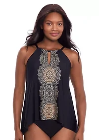 Cappadocia Peephole Tankini Swim Top