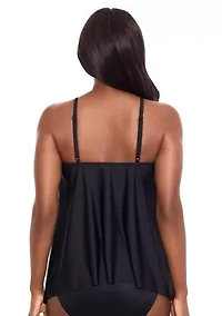 Cappadocia Peephole Tankini Swim Top