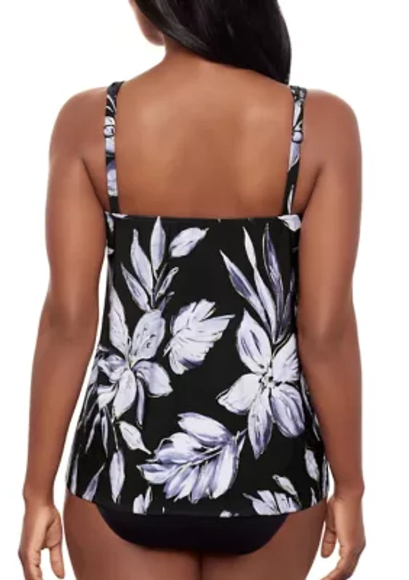 Women's Fiore Di Luna Mirage Tankini Swim Top