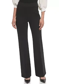 Women's Ponte Pull On Flare Pants