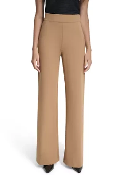 Women's Ponte Pull On Flare Pants