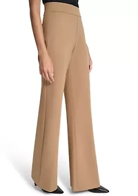 Women's Ponte Pull On Flare Pants