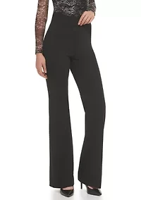 Women's High Rise Wide Leg Career Pants