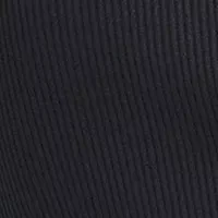 Women's Long Sleeve Zip Front Ribbed Dress