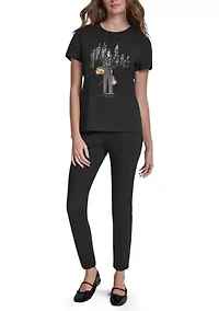 Women's Short Sleeve City Girl Graphic T-Shirt