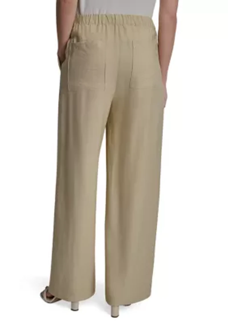 Women's Wide Leg Pull On Pants