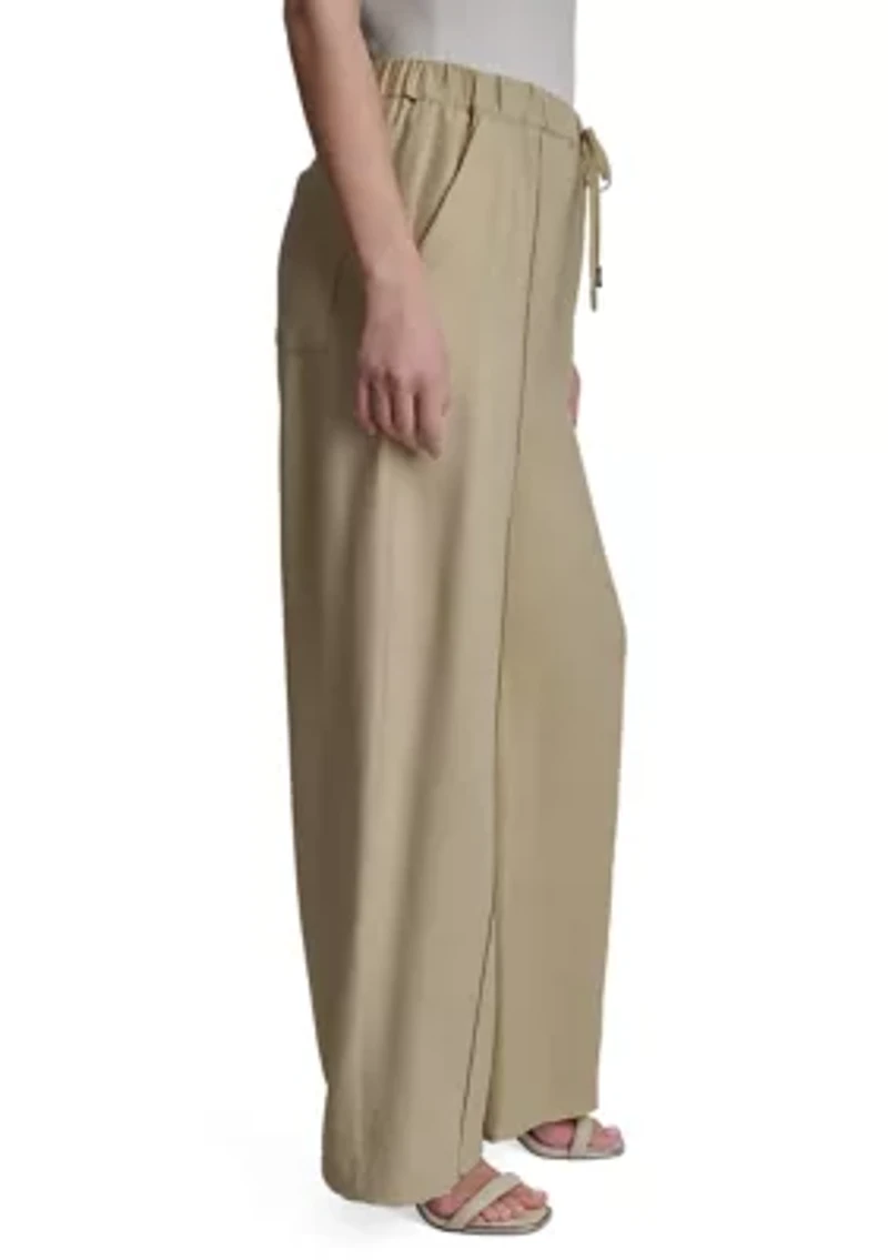 Women's Wide Leg Pull On Pants