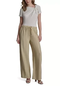 Women's Wide Leg Pull On Pants