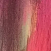 Women's Sleeveless Belted Brushstroke Midi Dress