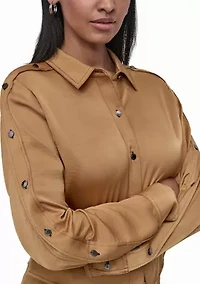 Women's Button Front Blouse