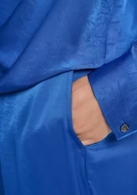 Women's Long Sleeve Twist Front Shirt