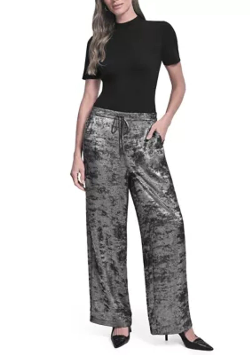 Women's Liquid Velvet Pants