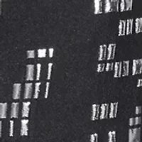 Women's Abstract Jacquard Zip Front Mini Skirt