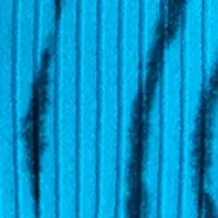 Women's Ribbed Graffiti Crew Neck Sweater