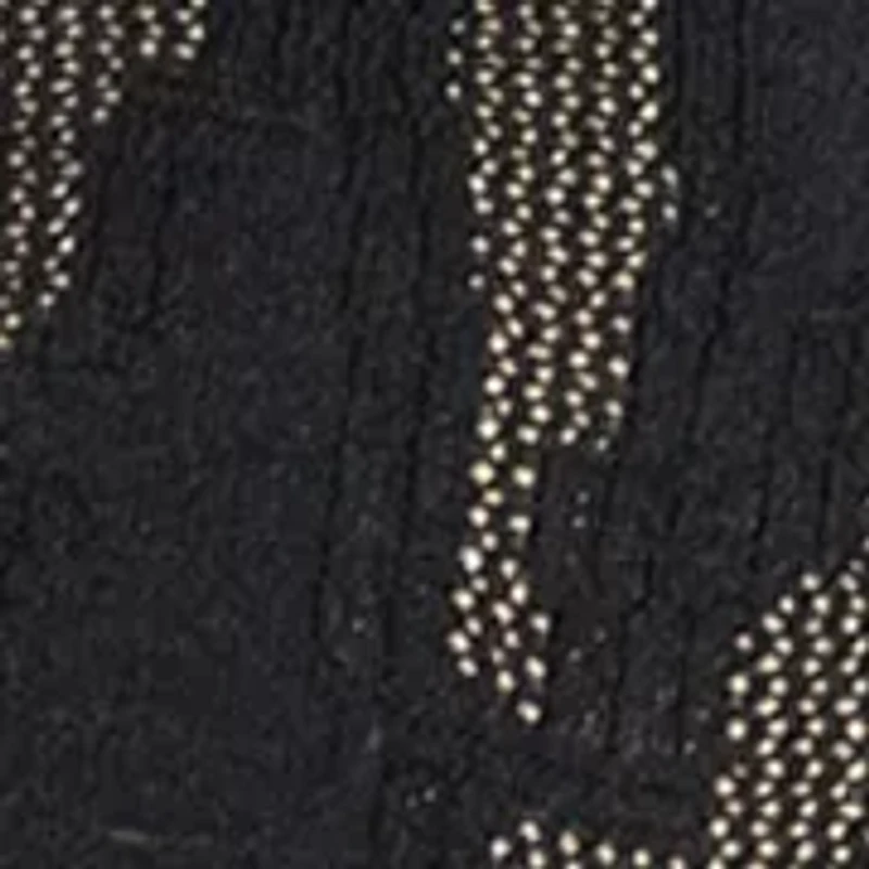 Women's Long Sleeve Crew Neck Pointelle Layered Sweater