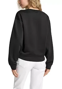 Women's Long Sleeve NYC Graphic Scuba Pullover