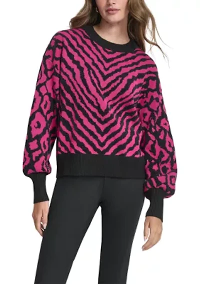 Women's Animal Print Sweater