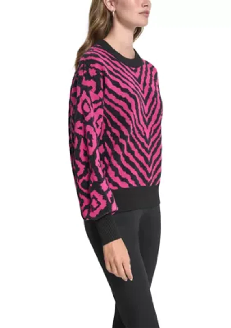 Women's Animal Print Sweater