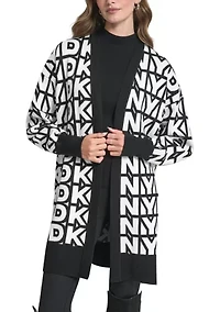 Women's Logo Cardigan Sweater