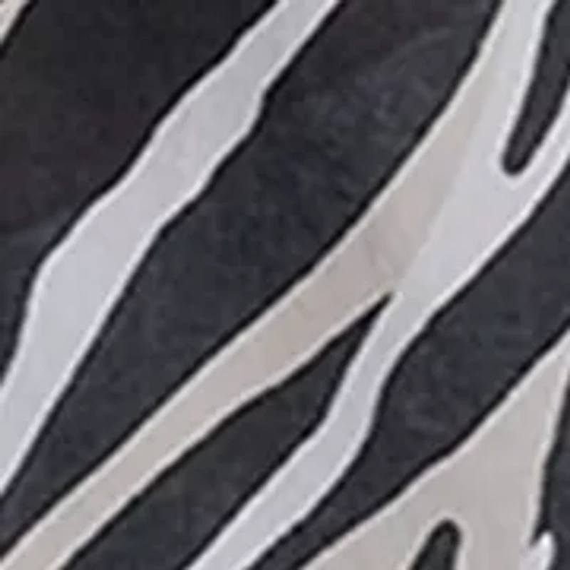 Women's Roll-Sleeve Printed Blouse