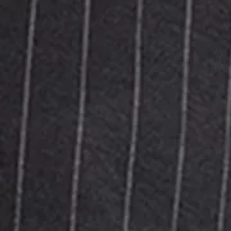 Women's Zip Front Pinstripe Bomber Jacket