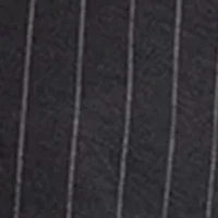 Women's Zip Front Pinstripe Bomber Jacket