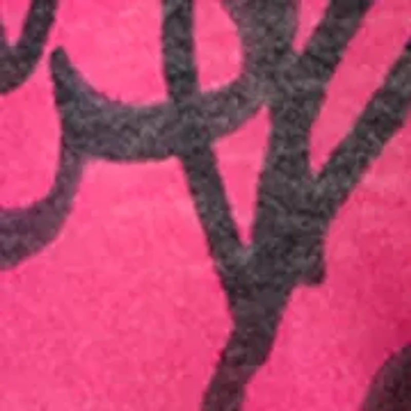 Women's Graffiti Heart Print Sweater