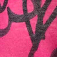 Women's Graffiti Heart Print Sweater