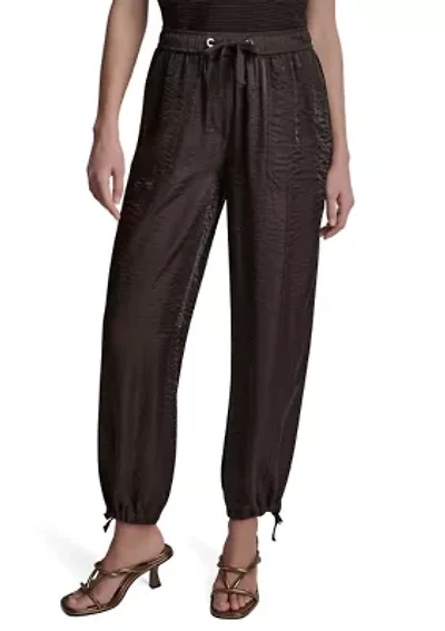 Women's Tie Ankle Cargo Pants