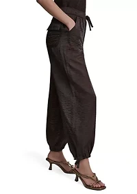 Women's Tie Ankle Cargo Pants