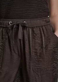 Women's Tie Ankle Cargo Pants