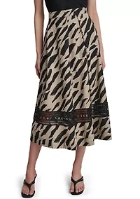 Women's A-Line Animal Skirt