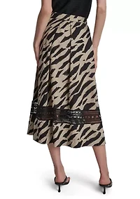 Women's A-Line Animal Skirt
