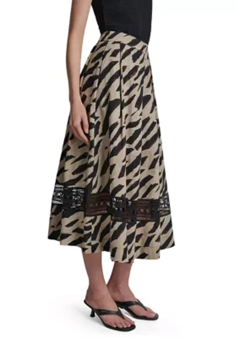 Women's A-Line Animal Skirt