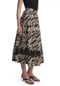 Women's A-Line Animal Skirt