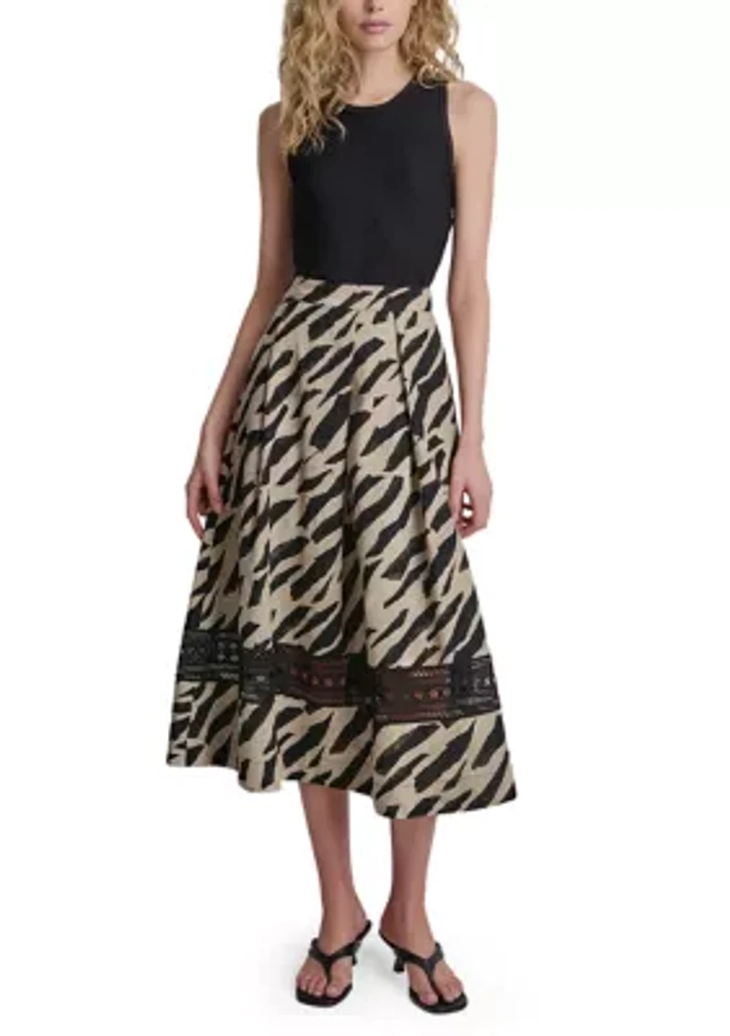 Women's A-Line Animal Skirt