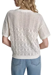 Women's Short Sleeve Pontelle Sweater