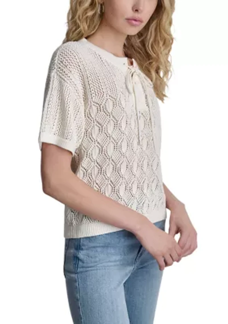Women's Short Sleeve Pontelle Sweater