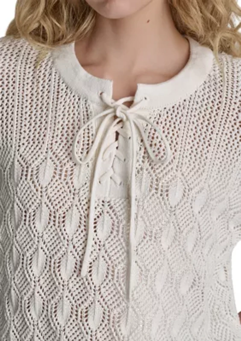 Women's Short Sleeve Pontelle Sweater