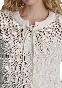 Women's Short Sleeve Pontelle Sweater