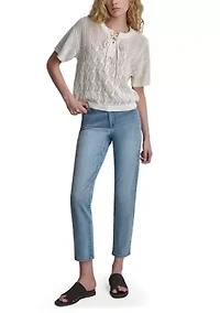 Women's Short Sleeve Pontelle Sweater