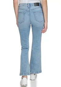 Women's High Rise Flare Denim Jeans