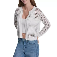 Women's Open Stitch Cardigan