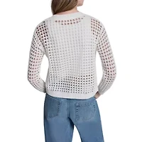 Women's Open Stitch Cardigan
